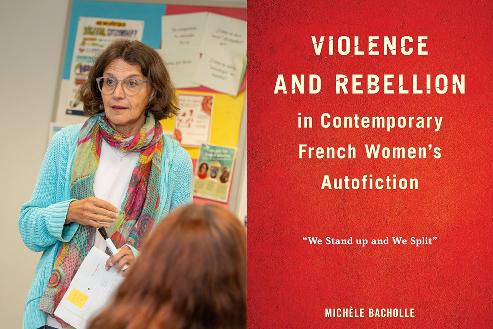 Michele and her book