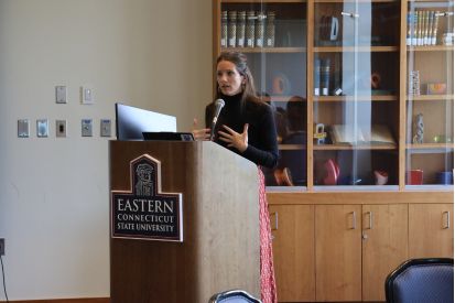 Jennifer Paradis discusses housing insecurity at Eastern. 