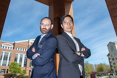  Garret Dancik (left) and Kwangwon Lee (right)