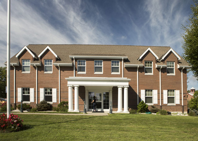 Exterior view of the Eastern Public Safety offices