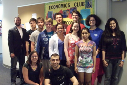 Members of the Economics club