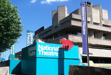 Exterior view of the London National Theatre