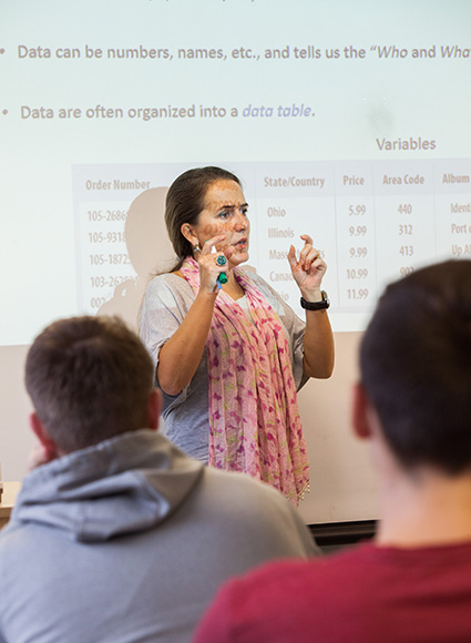 Students in classroom