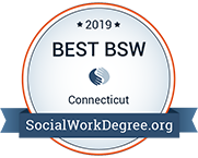 2019 - Best BSW - Connecticut - SocialWorkDegree.org
