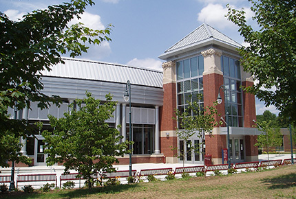 Exterior view of the Student Center