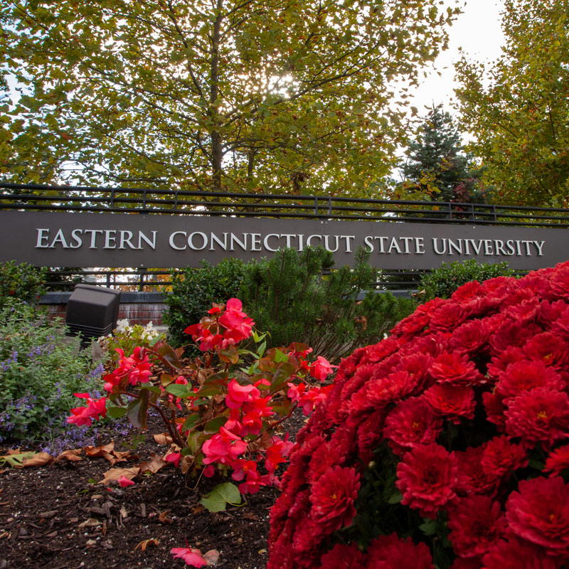 Eastern's front entrance