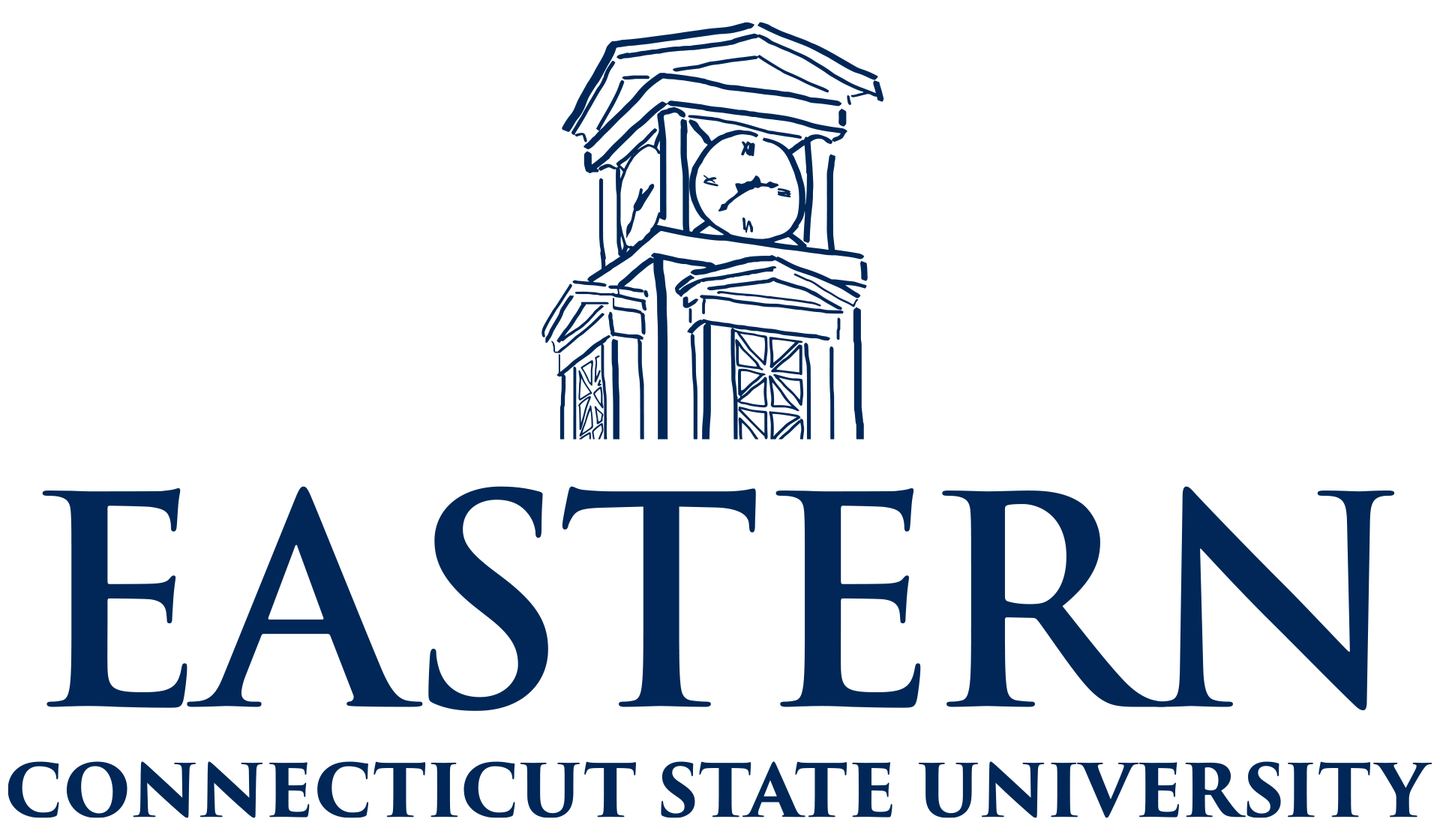 Eastern Logo, Blue (stacked, alt)