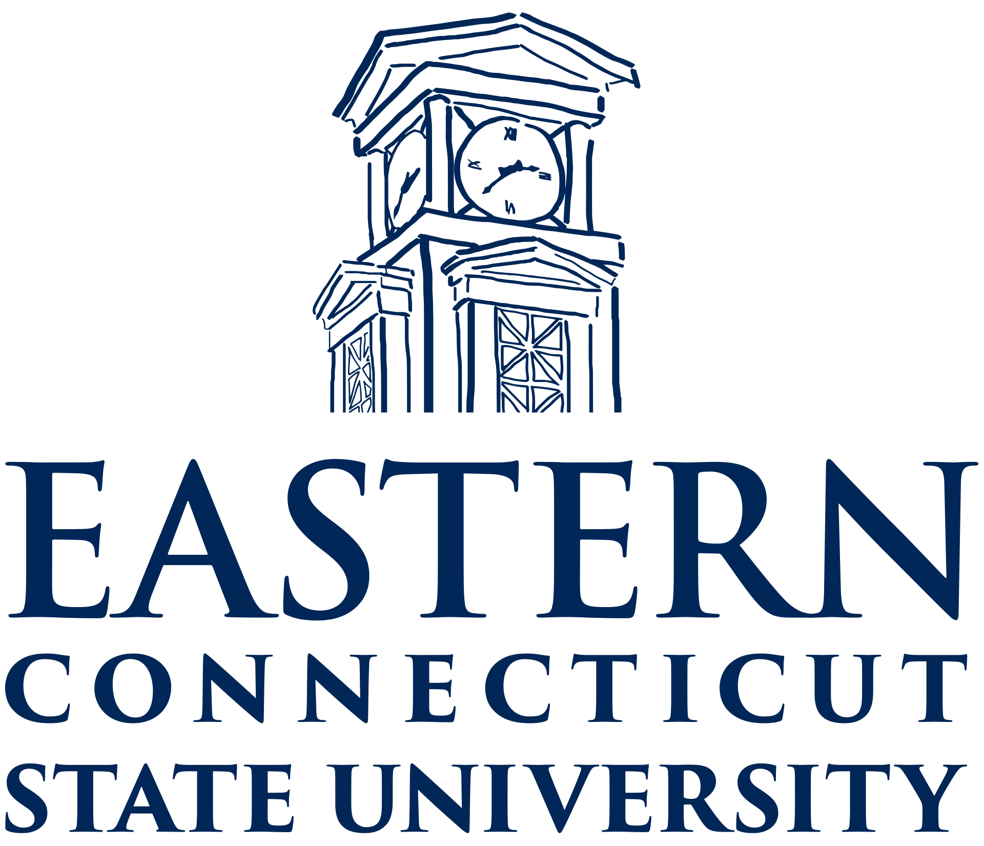 Eastern Logo, Blue (stacked)