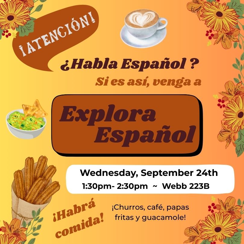  Explora Español flyer F25 