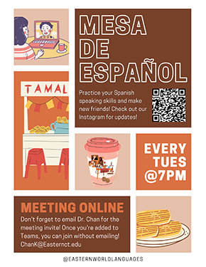  Spanish Table flyer 