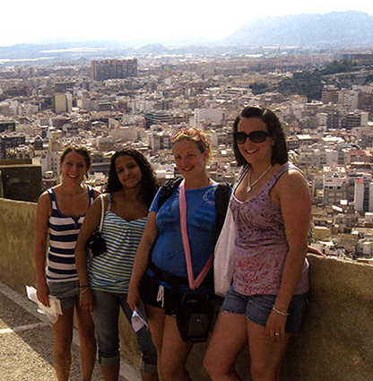 Students in Spain