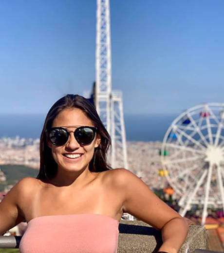 Spanish major in Barcelona, Spain