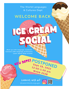 Ice Cream Social flyer